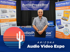 AudioPressBox at Audio Video Expo