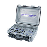 AudioPressBox APB-416 C, Active, Portable, Audio Splitter, 4 Line/MIC inputs, 16 Line/MIC outputs