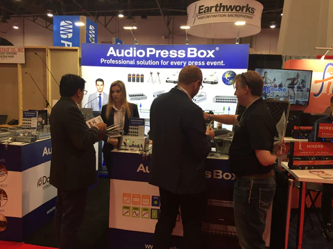AudioPressBox at InfoComm 2018 | AudioPressBox