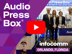 AudioPressBox at InfoComm 2019