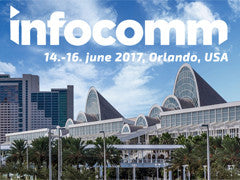 AudioPressBox auf der InfoComm 2017 in Orlando, Florida.