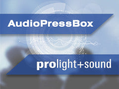 AudioPressBox bei prolight + sound 2017