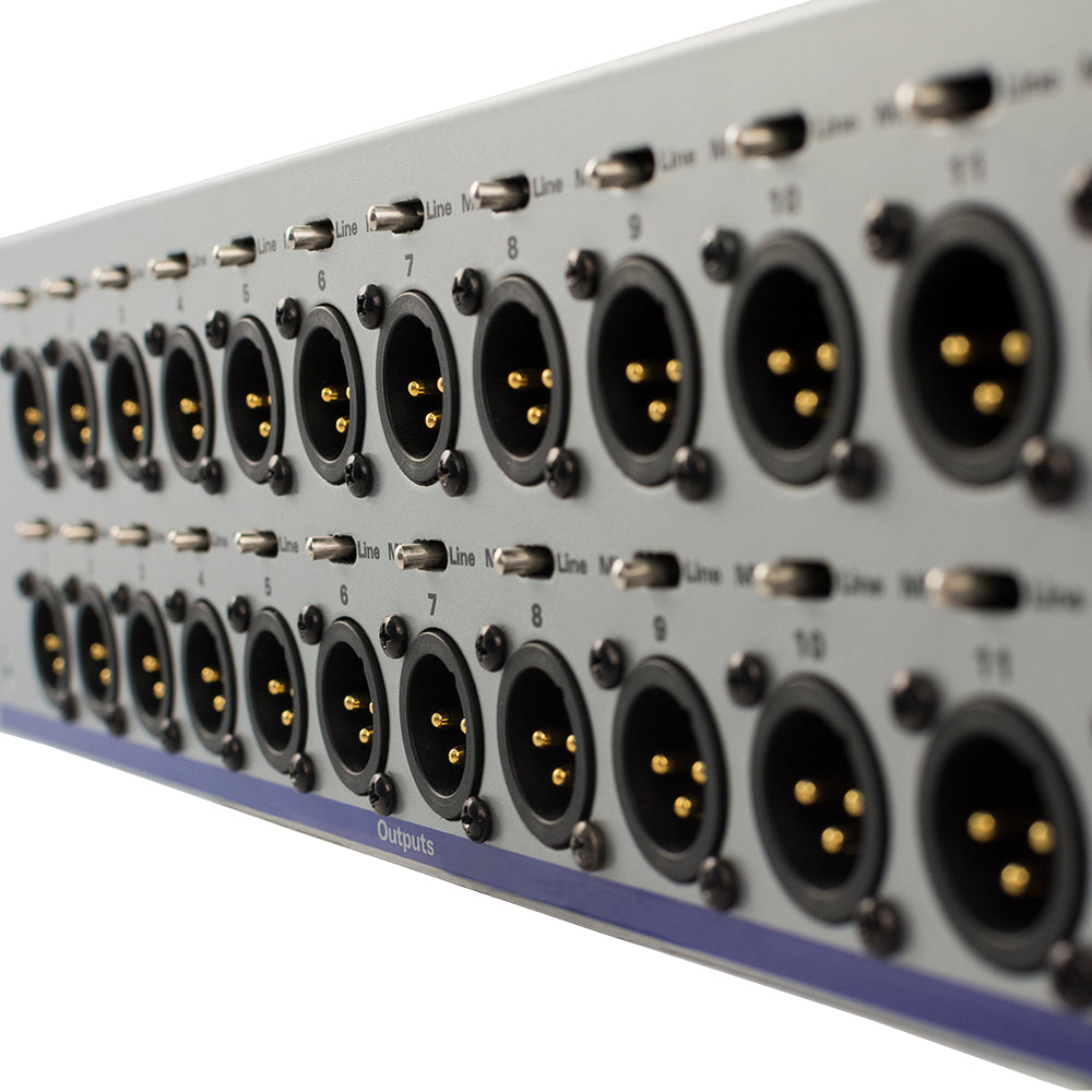 AudioPressBox APB-024 R-EX, Passive, Фиксирана инсталация, Expander, 24 Line/MIC изхода