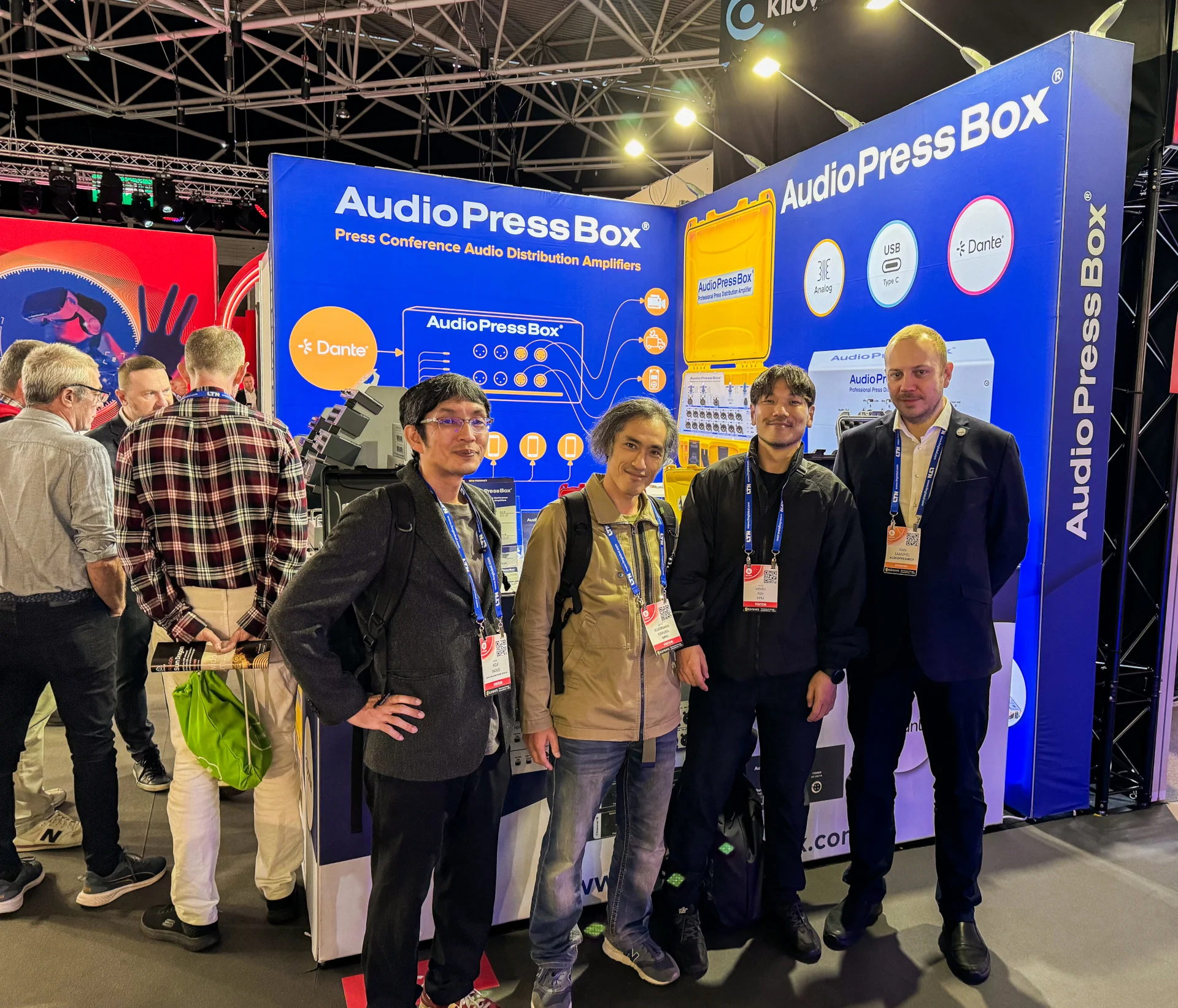 Thank you for visiting us at IBC 2024 | AudioPressBox