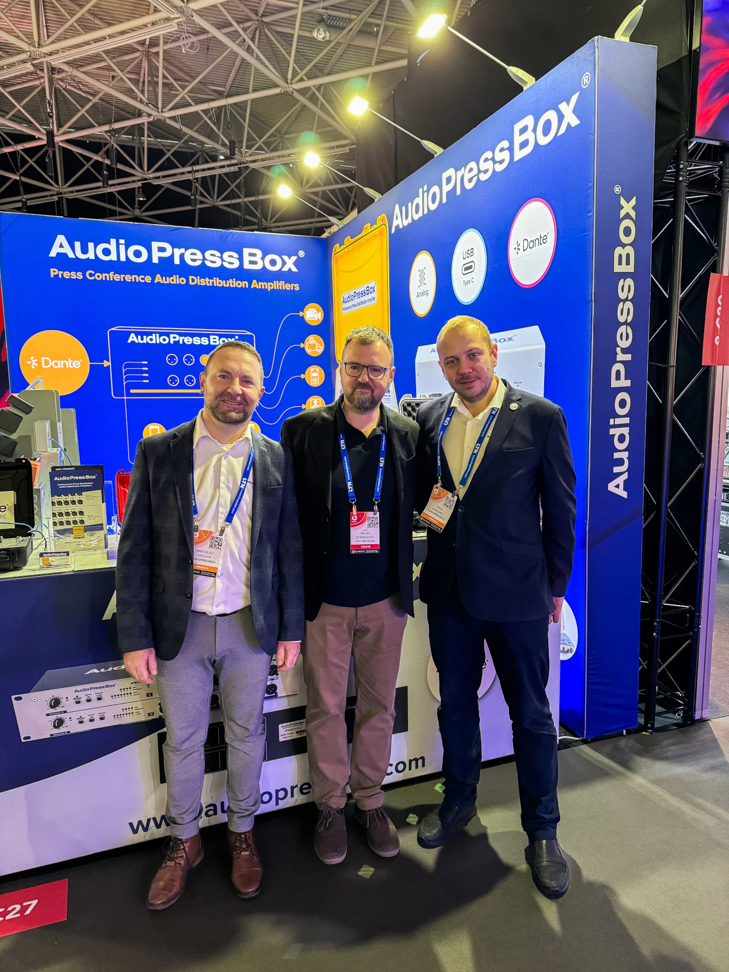 Thank you for visiting us at IBC 2024 | AudioPressBox