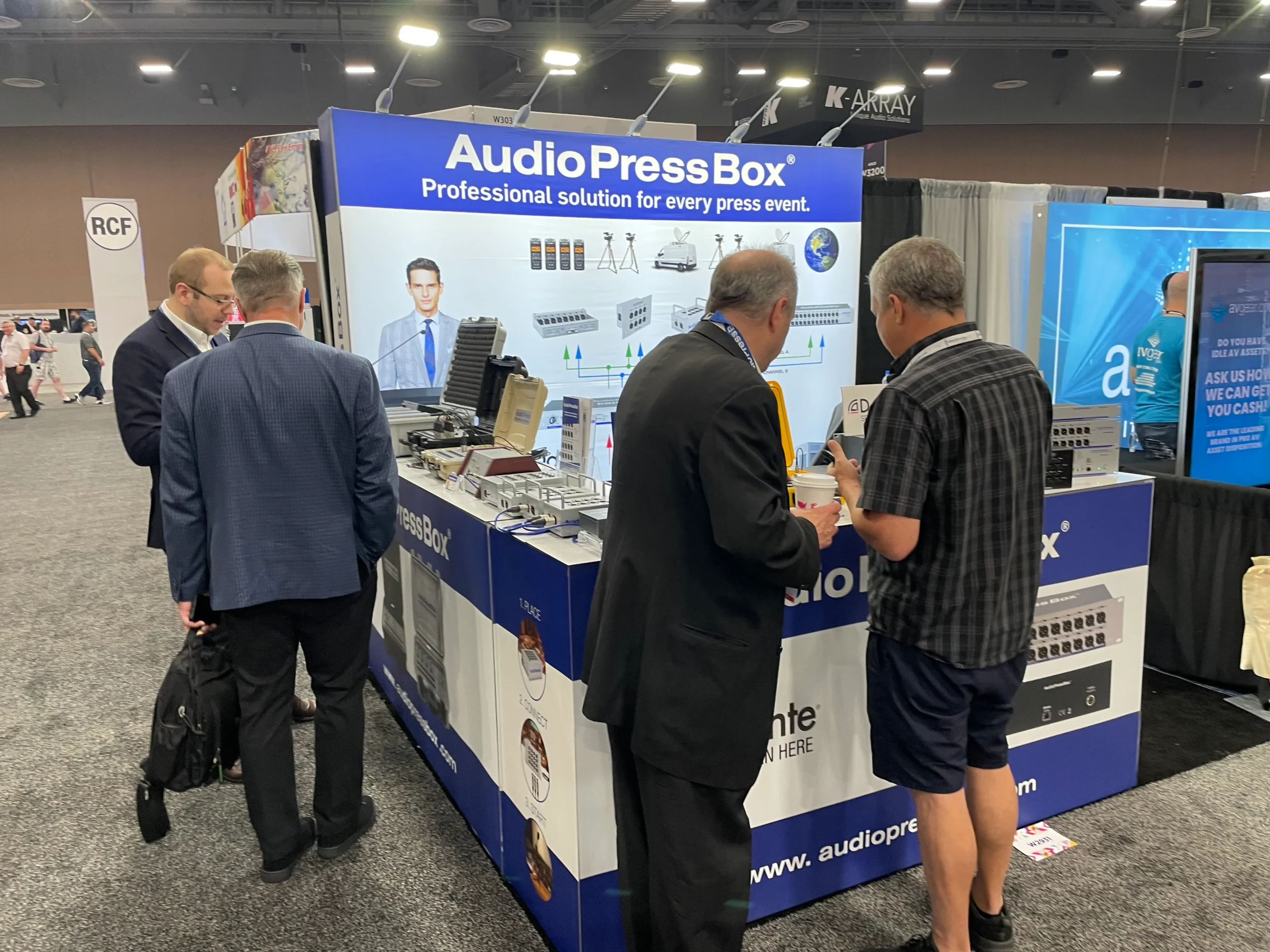 Thank you for visiting us at InfoComm 2022 | AudioPressBox