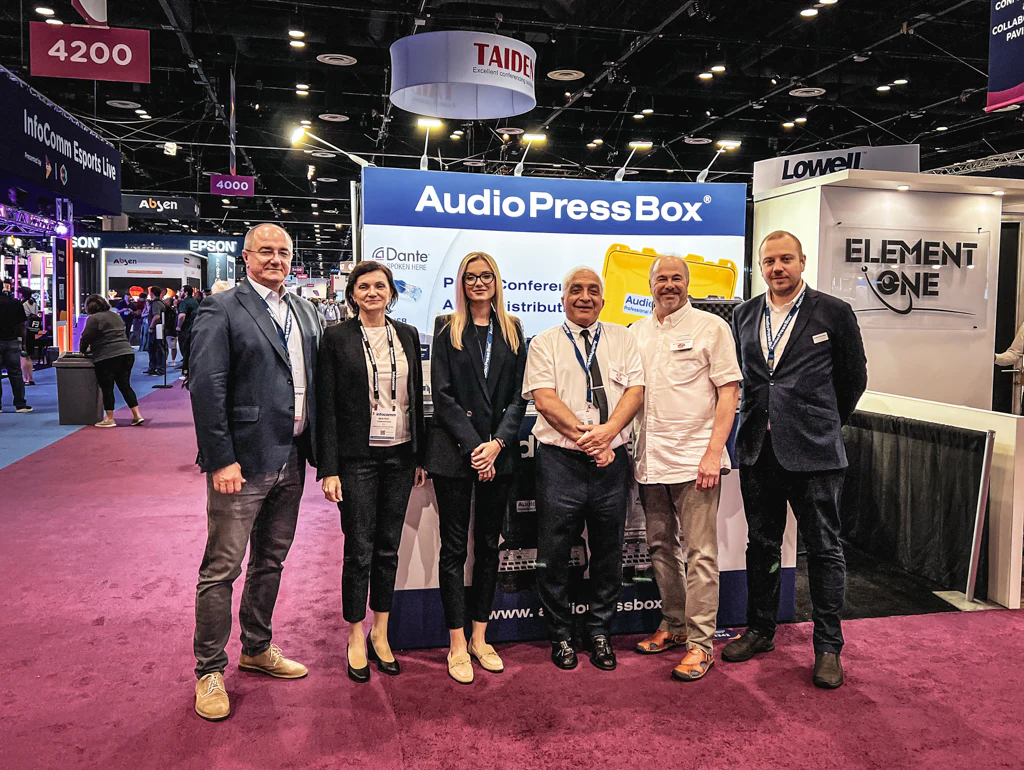 Thank you for visiting us at InfoComm 2023 | AudioPressBox