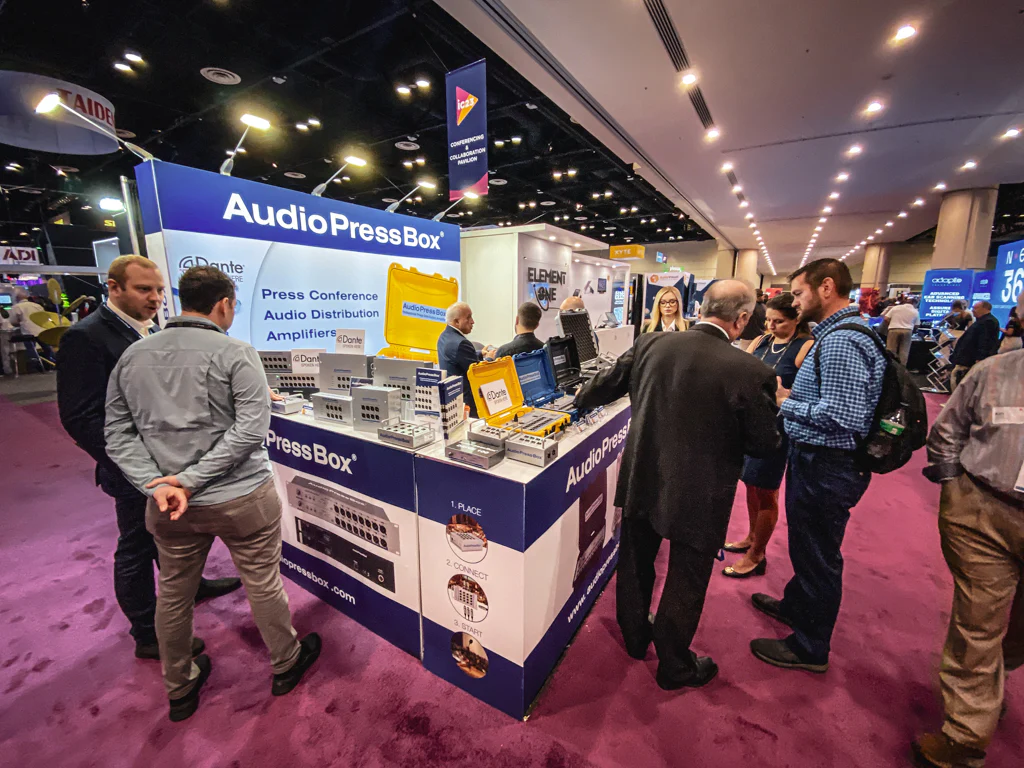 Thank you for visiting us at InfoComm 2023 | AudioPressBox