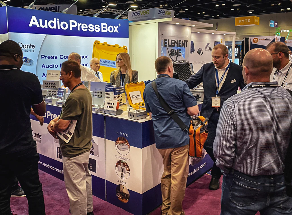 Thank you for visiting us at InfoComm 2023 | AudioPressBox