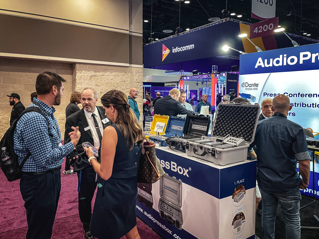 Thank you for visiting us at InfoComm 2023 | AudioPressBox