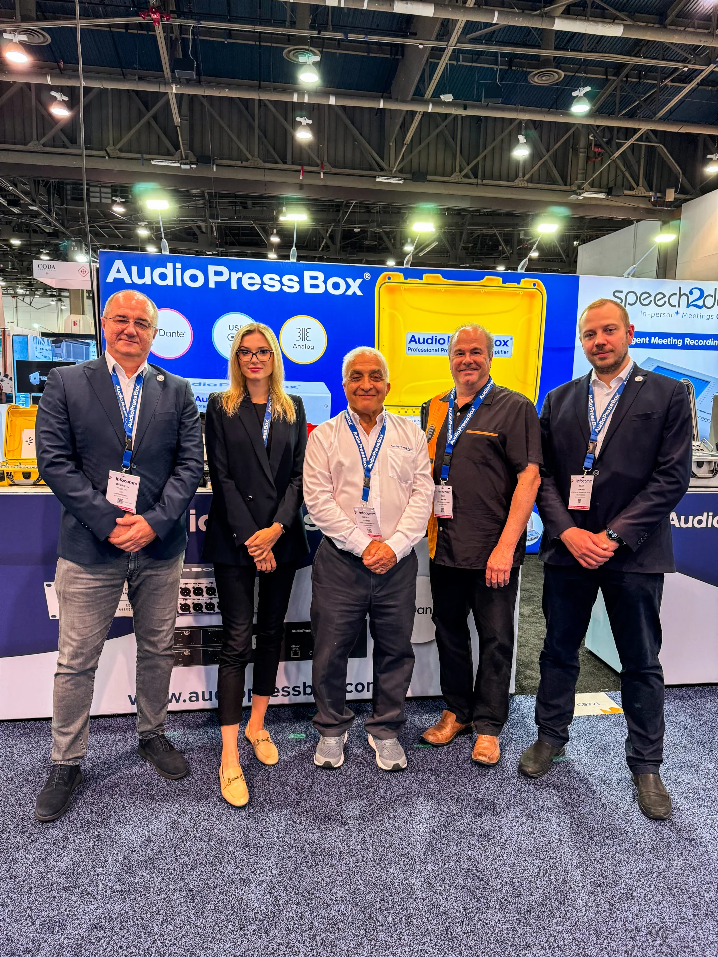 Thank you for visiting us at InfoComm 2024 | AudioPressBox