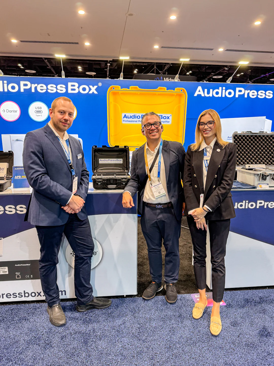 Thank you for visiting us at Infocomm 2025 | AudioPressBox
