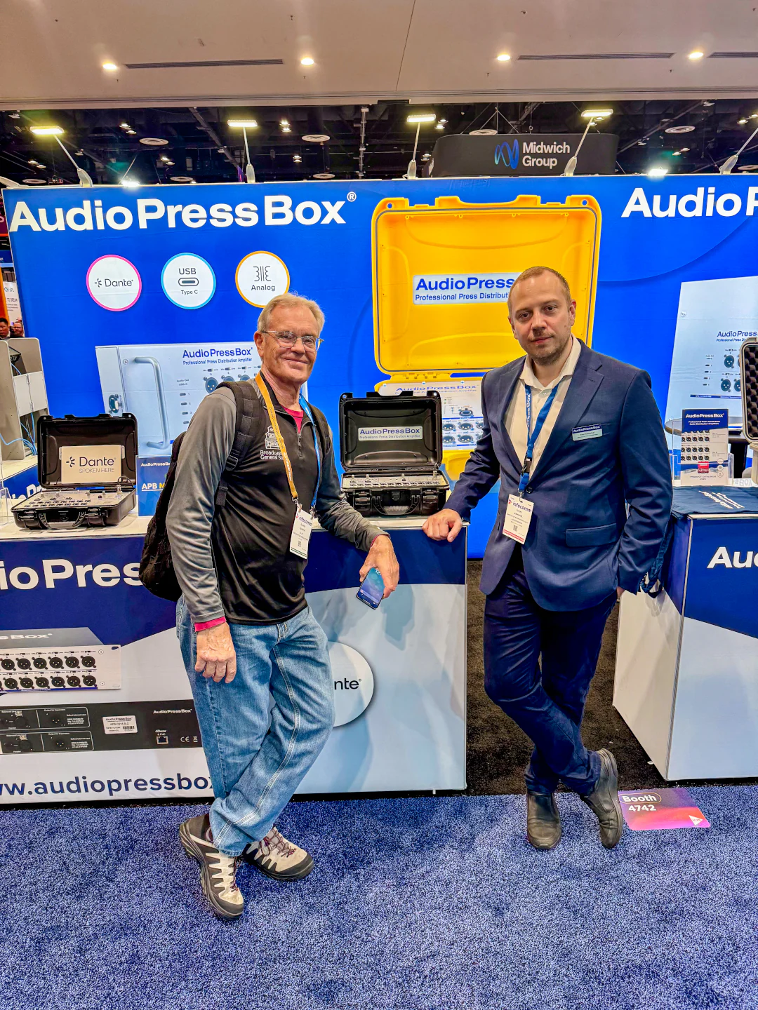 Thank you for visiting us at Infocomm 2025 | AudioPressBox