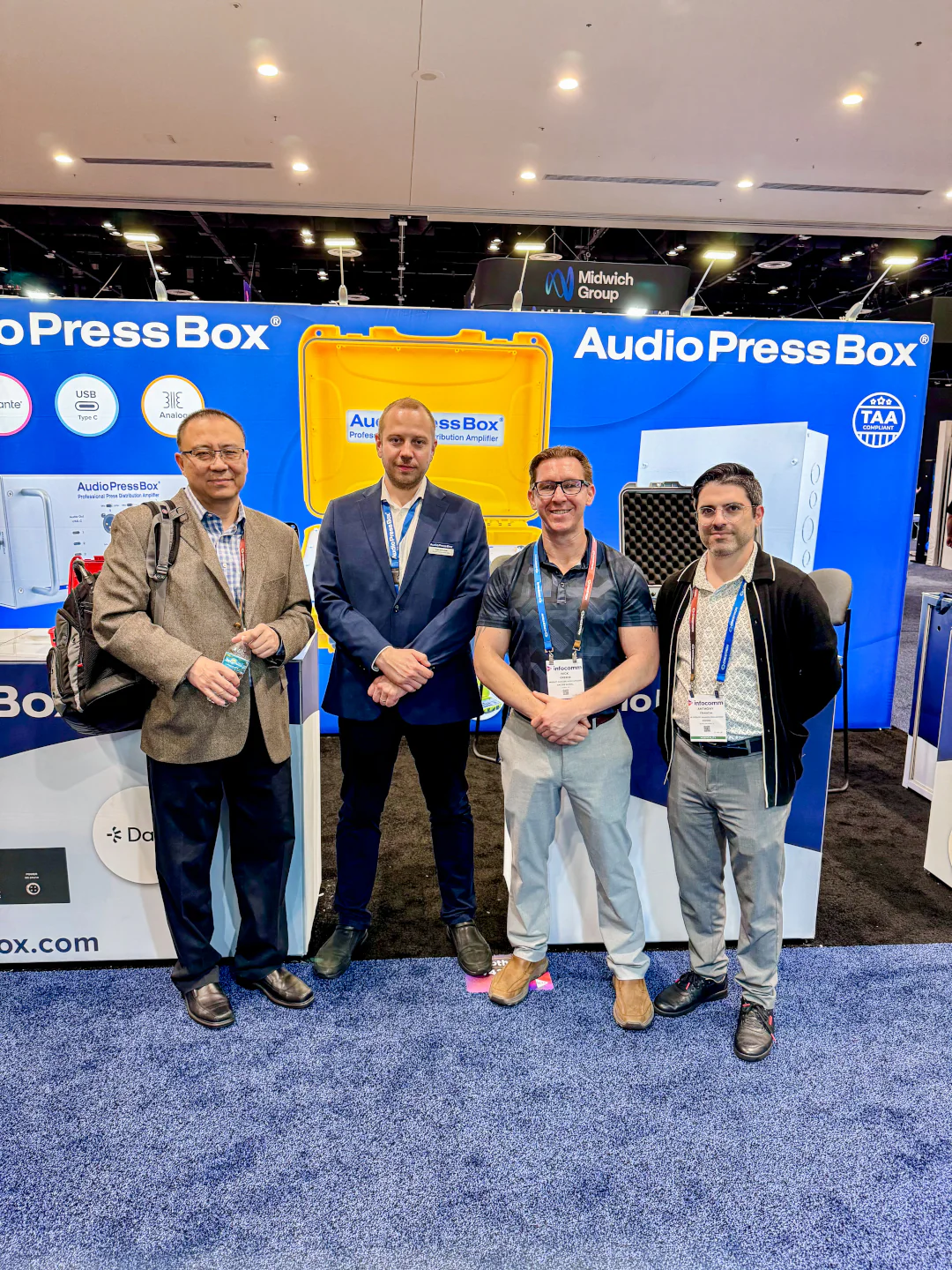 Thank you for visiting us at Infocomm 2025 | AudioPressBox