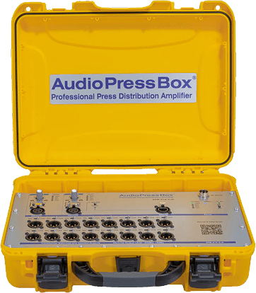AudioPressBox portable solutions