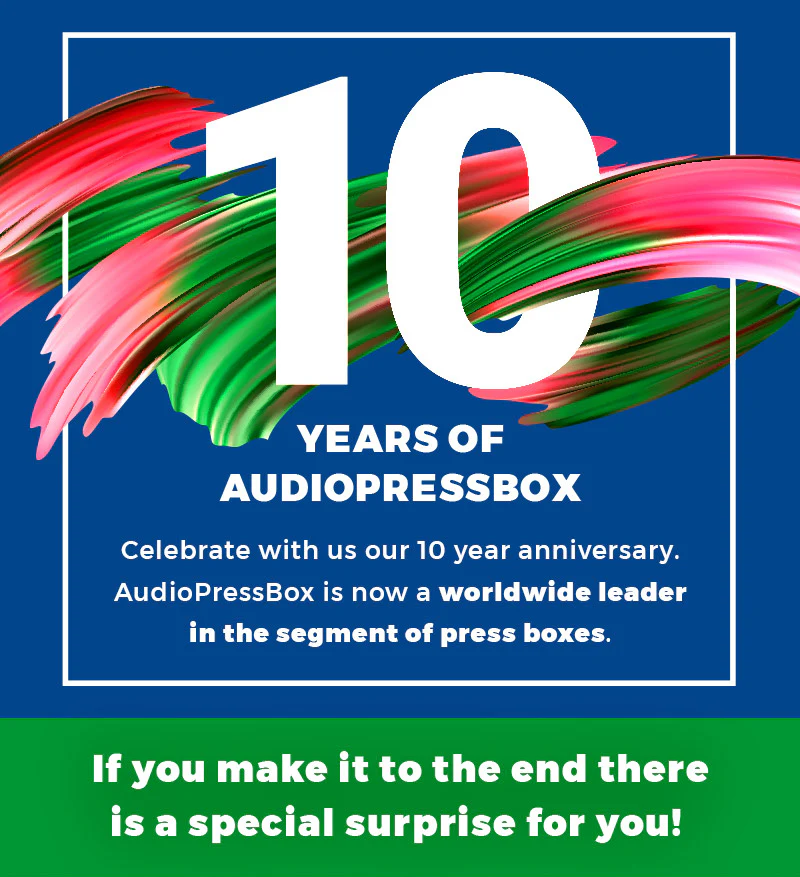 10 years of AudioPressBox