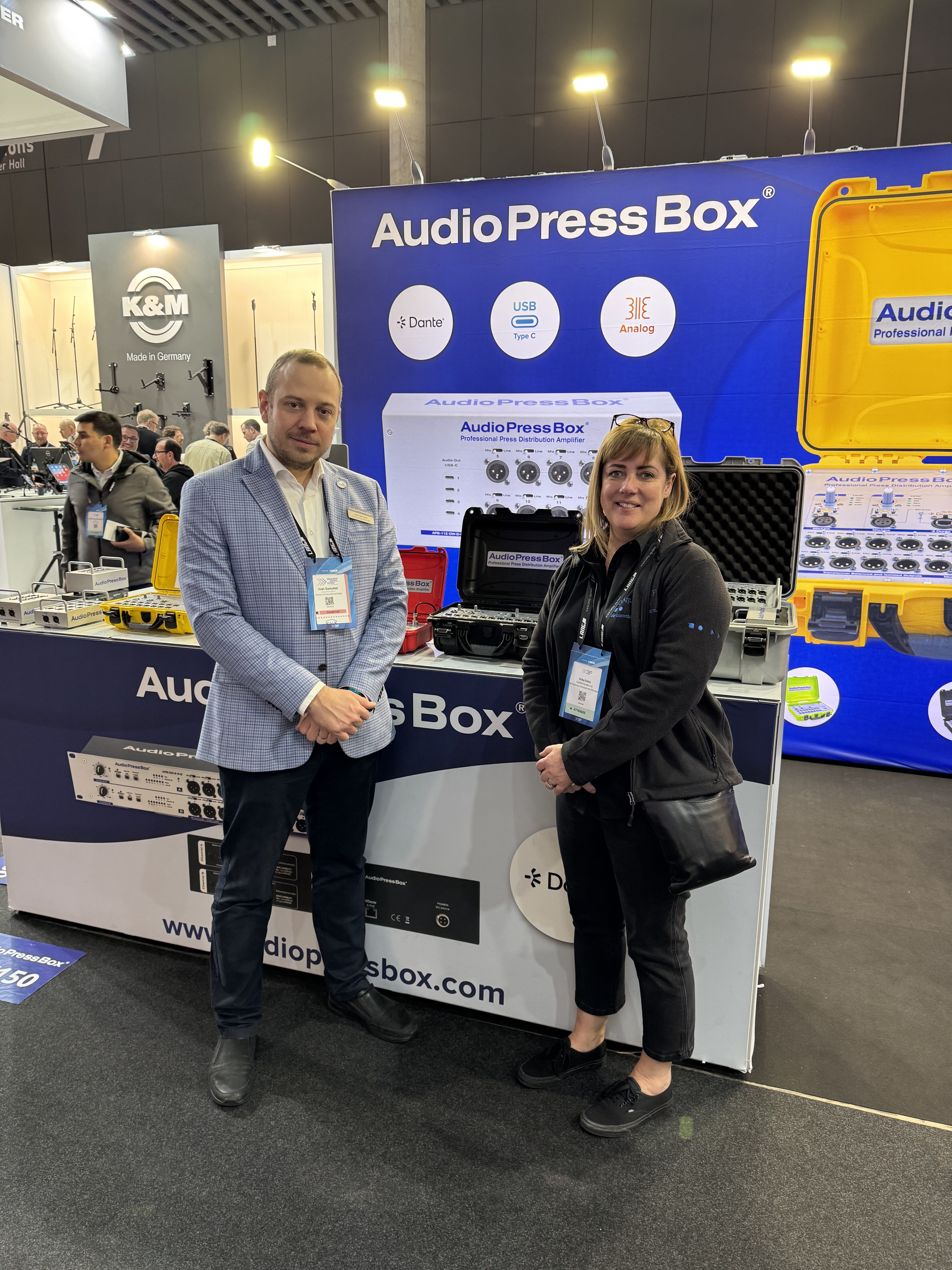 AudioPressBox announces new distributor in UK