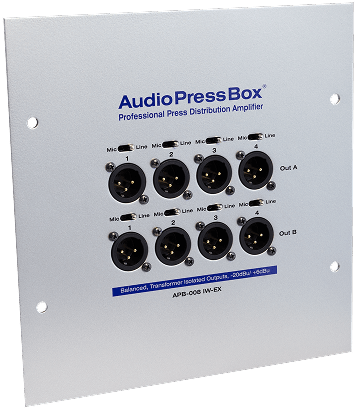 AudioPressBox APB-008-IW-EX-US product view