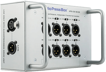 AudioPressBox APB-008-SB-EX Analog product view