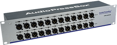 AudioPressBox APB-024-R-EX Rack Mount Analog Dante product view