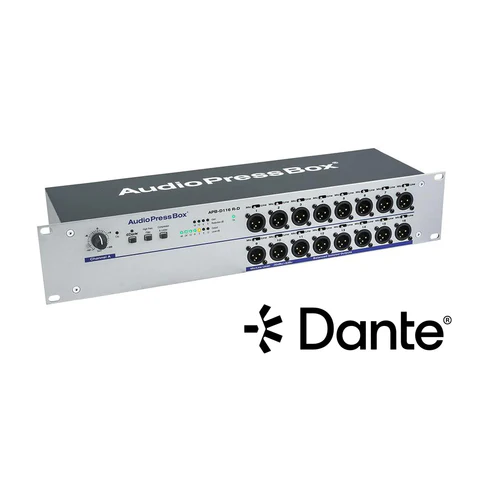 AudioPressBox APB-116-R-D Analog+Dante product view