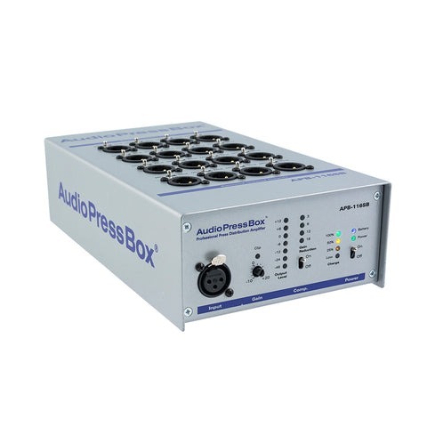 AudioPressBox APB-116_SB Rack mount Analog side view