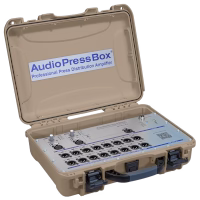 AudioPressBox APB-216-C-D Tan Analog/Dante Produktansicht