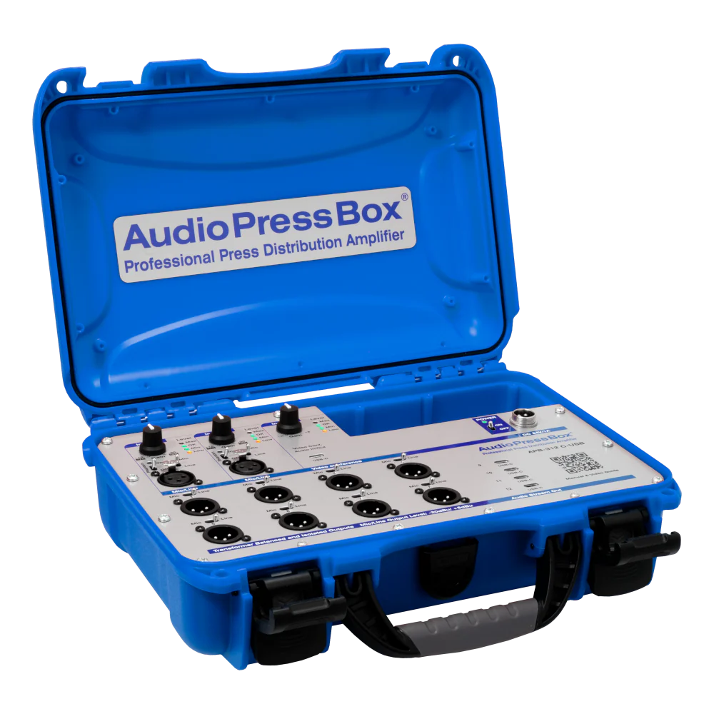AudioPressBox APB-312-C-USB APB-MINI Blue product view
