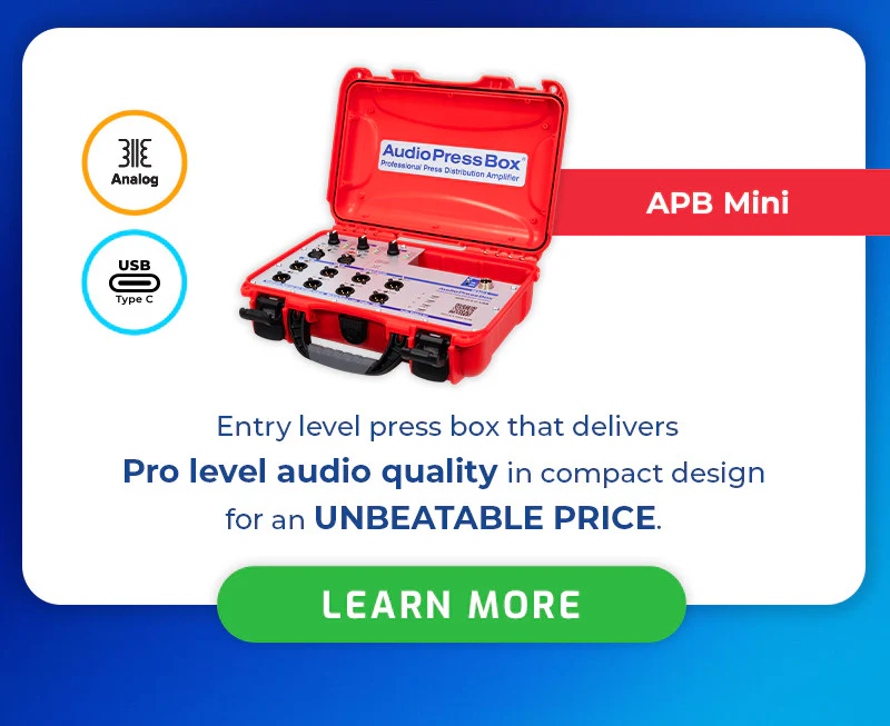 AudioPressBox APB-312 C-USB APB MINI Highlight