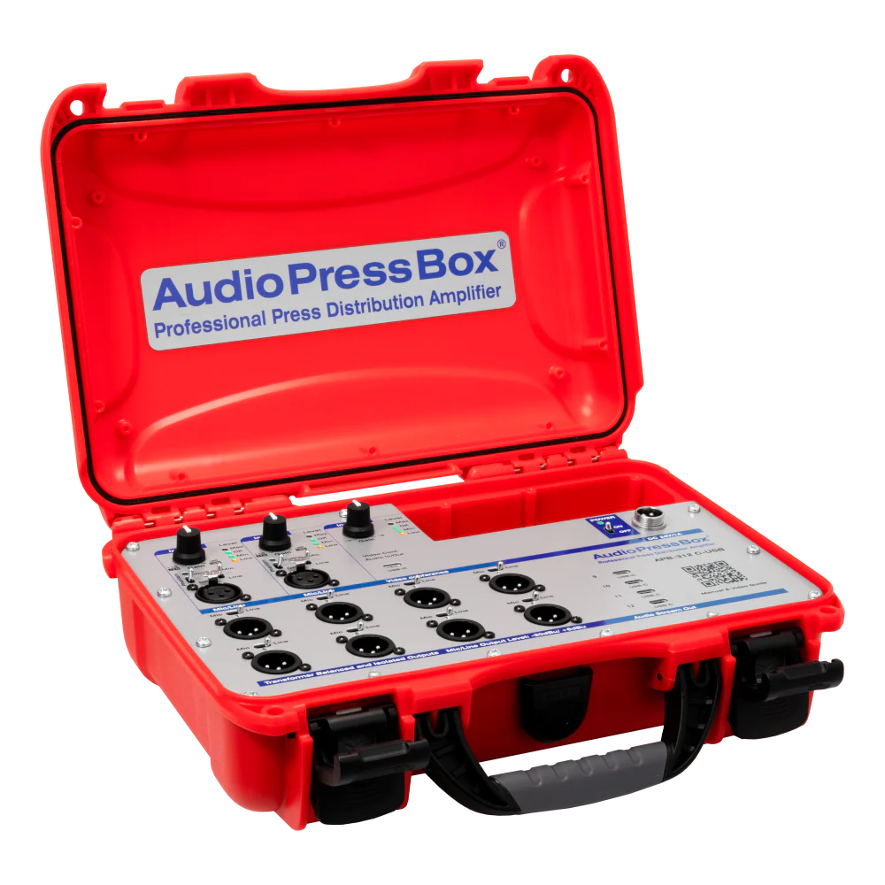 AudioPressBox APB-312-C-USB APB-MINI Red product view