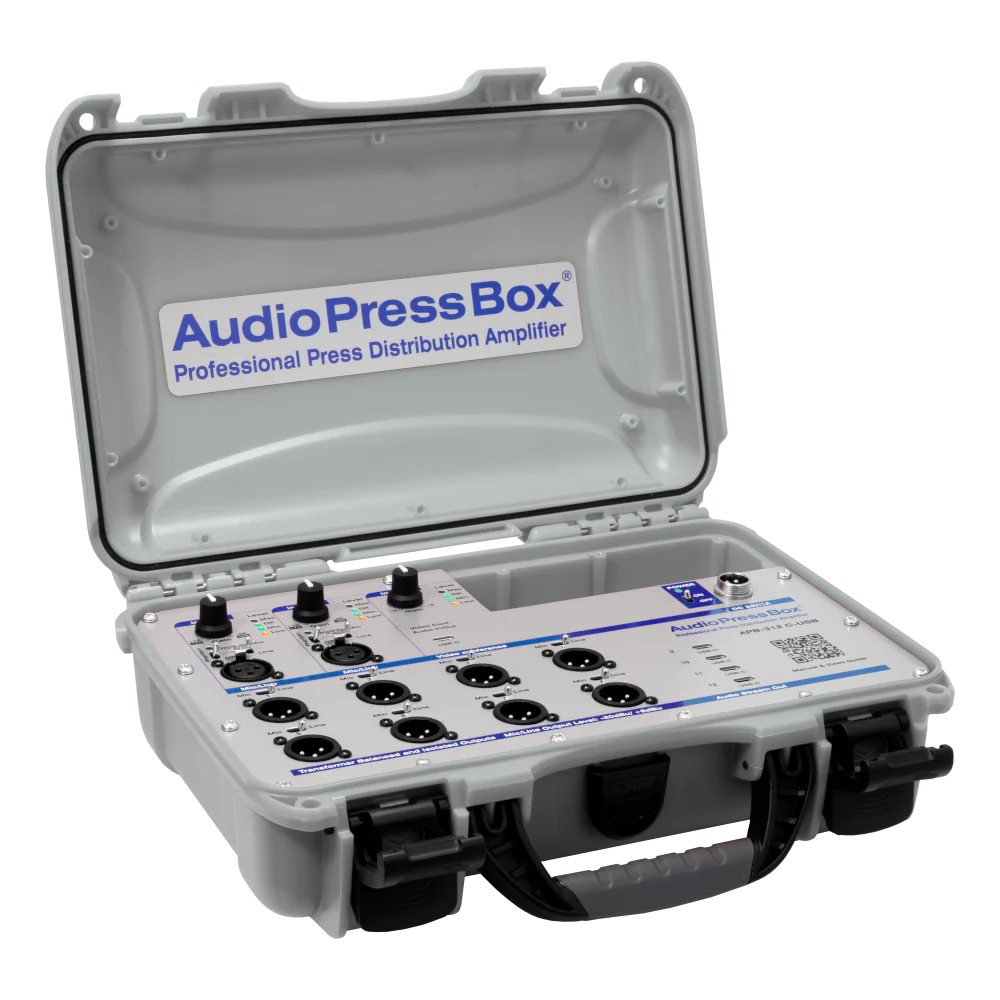 AudioPressBox APB-312-C-USB APB-MINI Silver product view