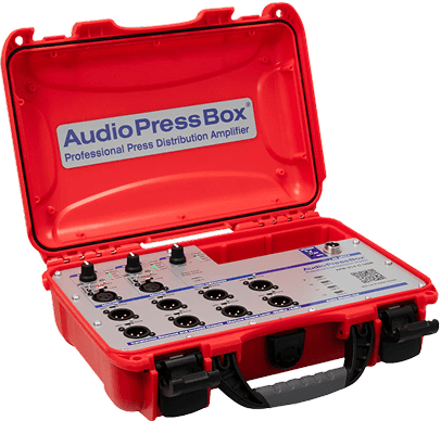AudioPressBox APB-312-C-USB Red APB MINI Analog USB-C product views