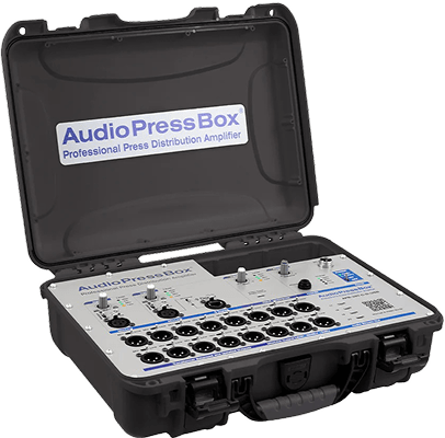 AudioPressBox APB-320-CD-USB Black Analog Dante USB-C product views