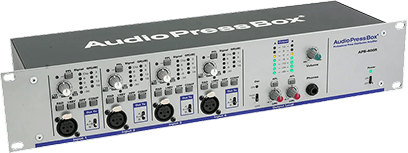 AudioPressBox APB-400R Analog Dante USB-C product view