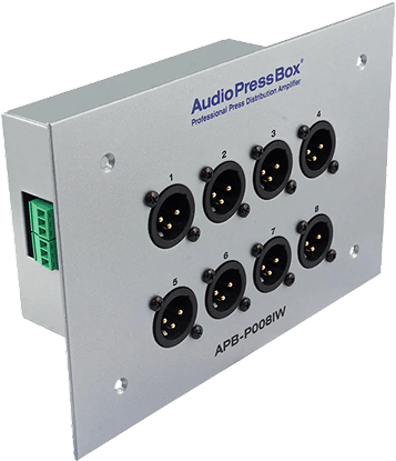 AudioPressBox APB P008IW-EX Silver Analog product view