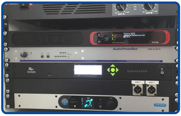 AudioPressBox D100-R Integration