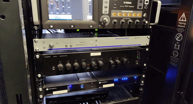AudioPressBox Rack Integration ABPD100-R