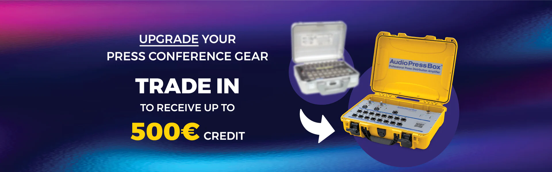 AudioPressBox Trade In