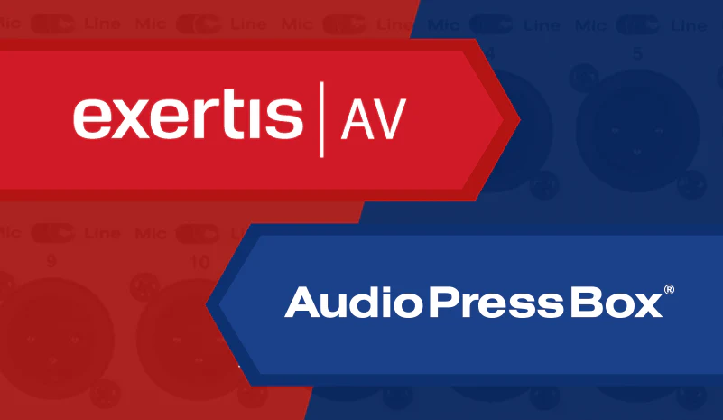 exertis - AV - AudioPressBox banner