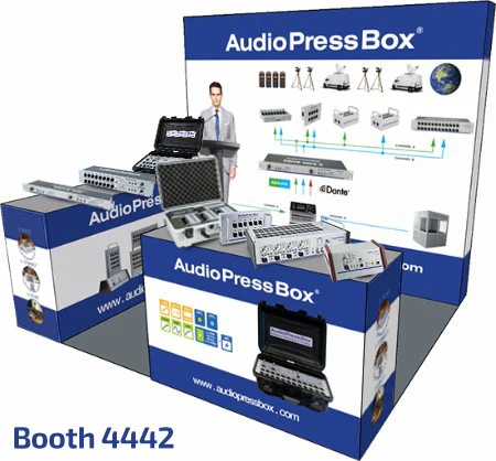 InfoComm 2019 - AudioPressBox booth