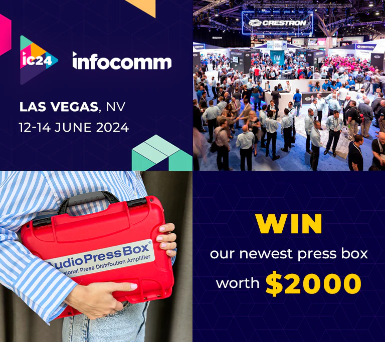 InfoComm 2024 - Win APB MINI save date