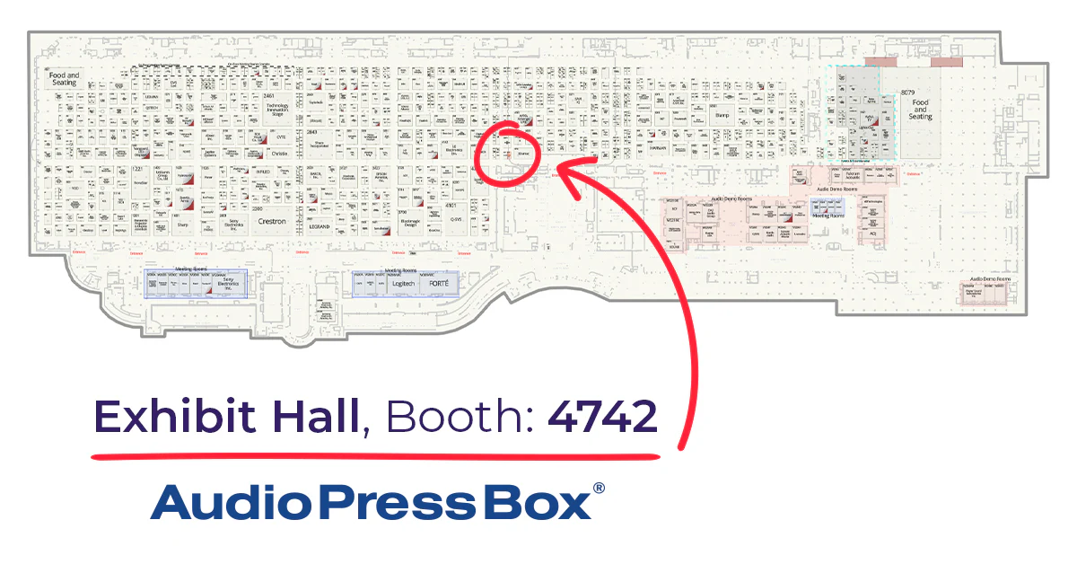 InfoComm2025 - Exhibit Hall Map