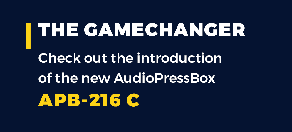 Introduction video of APB-216 C "The gamechanger"