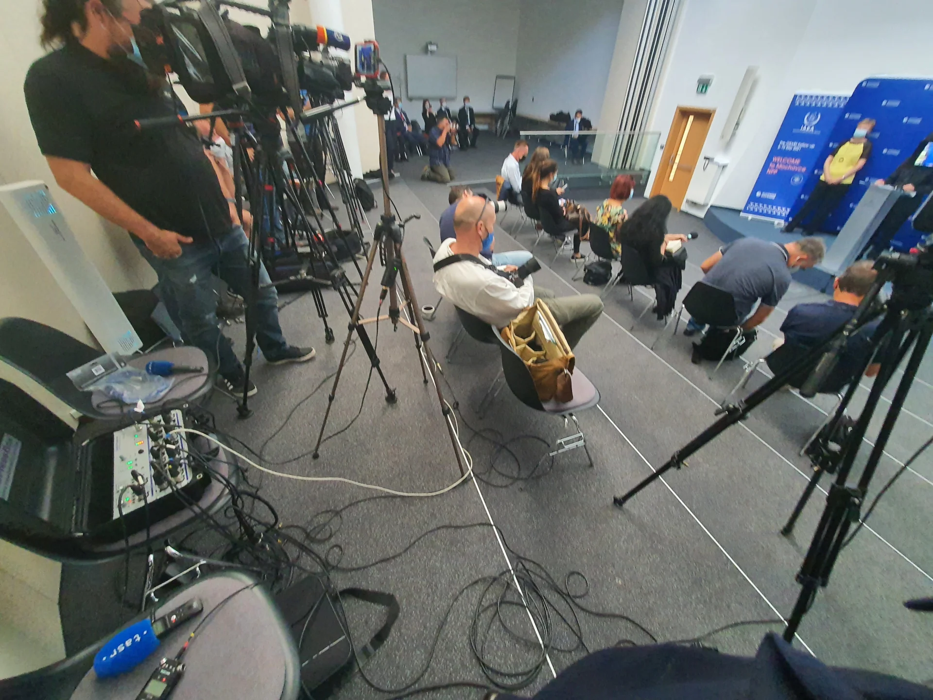 Mochovce nuclear power plant - Press conference panel — AudioPressBox providing audio distribution for media