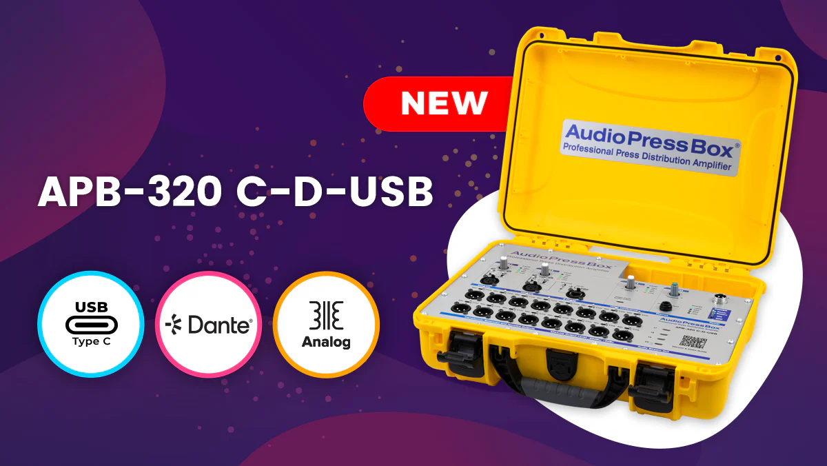 NAB 2024 - APB-320 C-D-USB banner