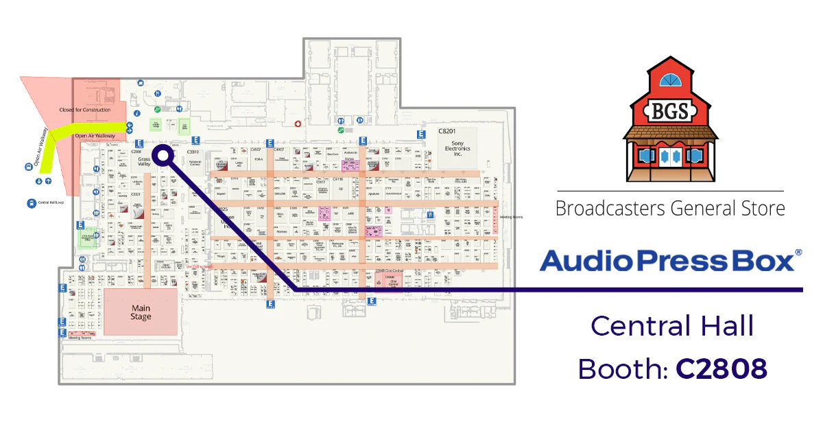 NAB 2024 - Map