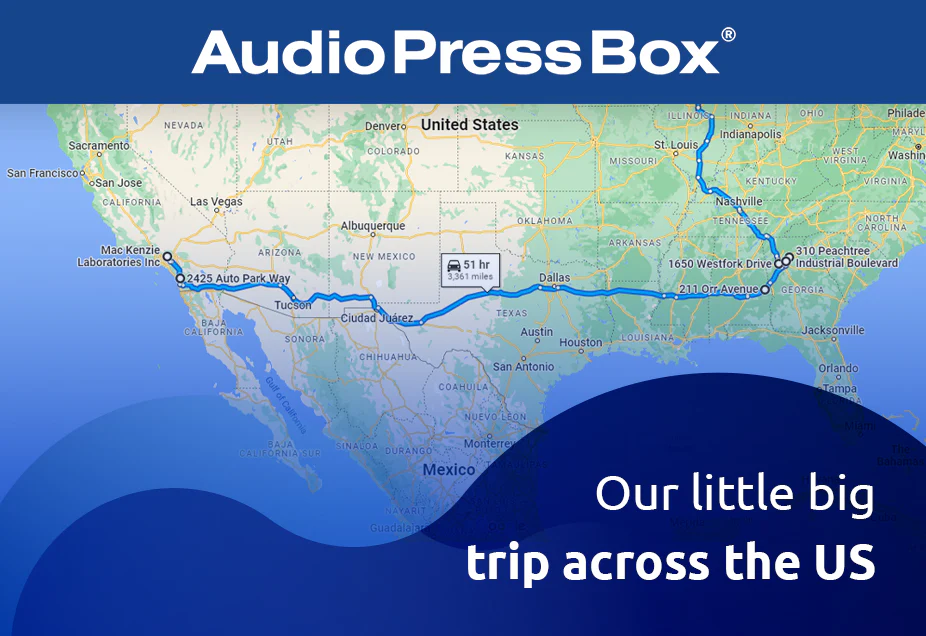 Our little big trip across the US map