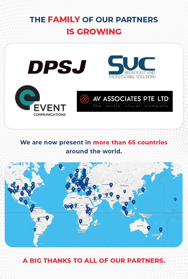 Partners map highlights