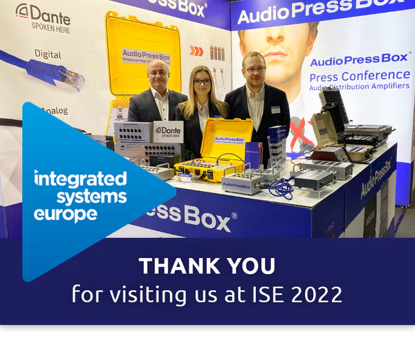 Thank you for visiting us at ISE 2022