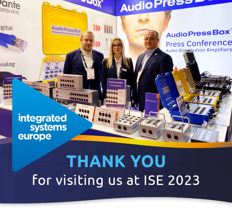 Thank you for visiting us at ISE 2023